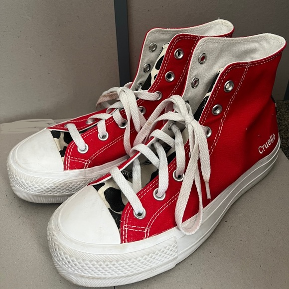 Converse Shoes - CUSTOM CONVERSE PLATFORM HIGHTOPS